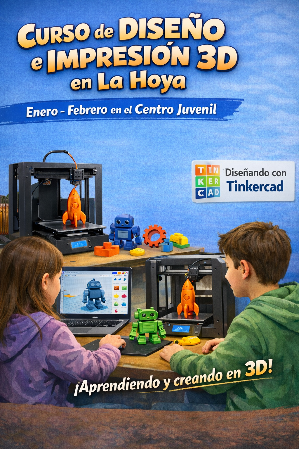 Curso de diseño 3D en la Hoya